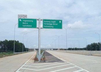 Tol Trans Sumatera Siap untuk Jalur Mudik